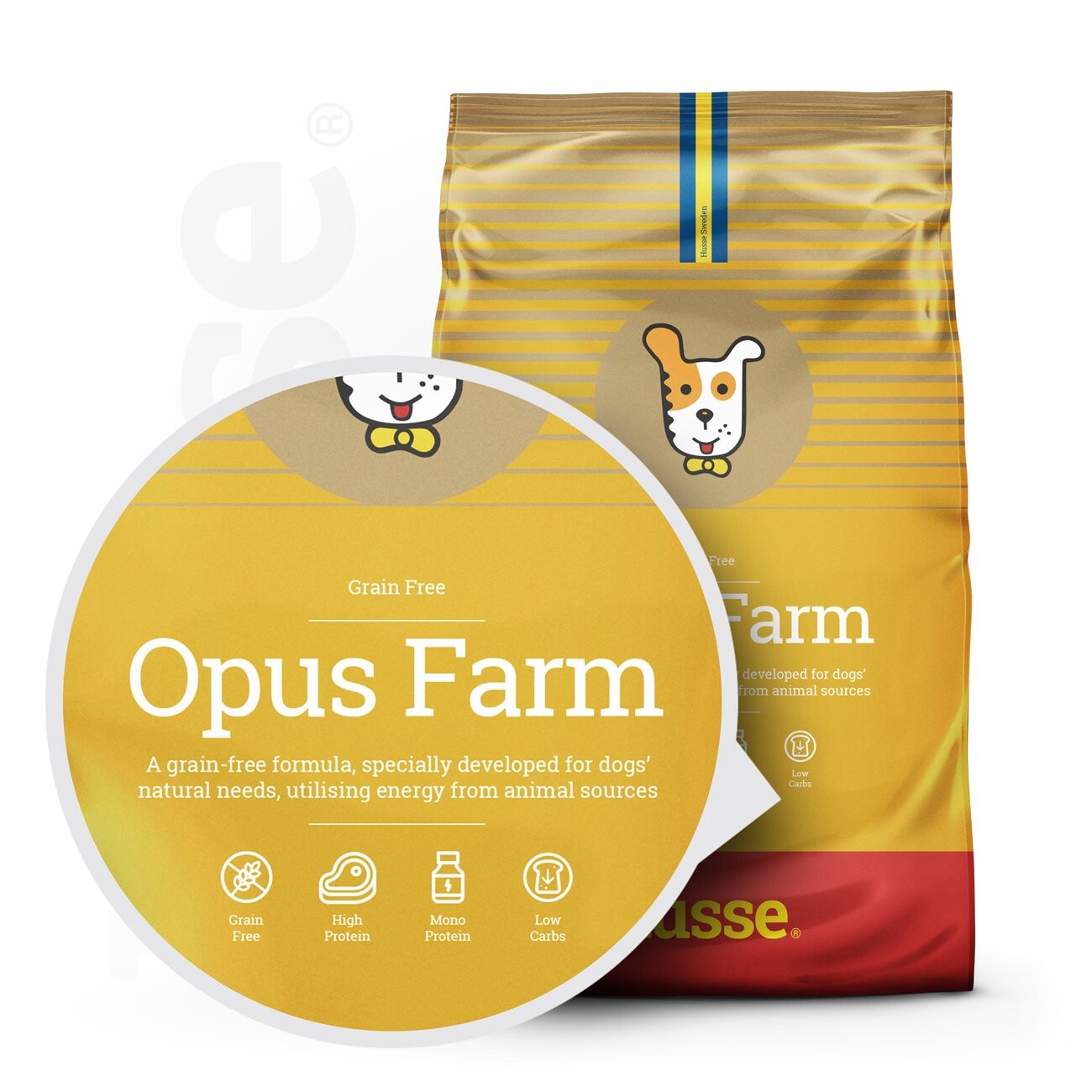 husse Opus Farm Huhn & Kartoffel