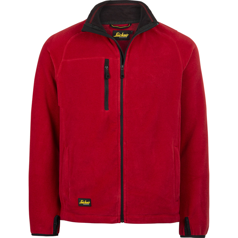 Snickers AllroundWork POLARTEC® fleece vest 8022 L rood*