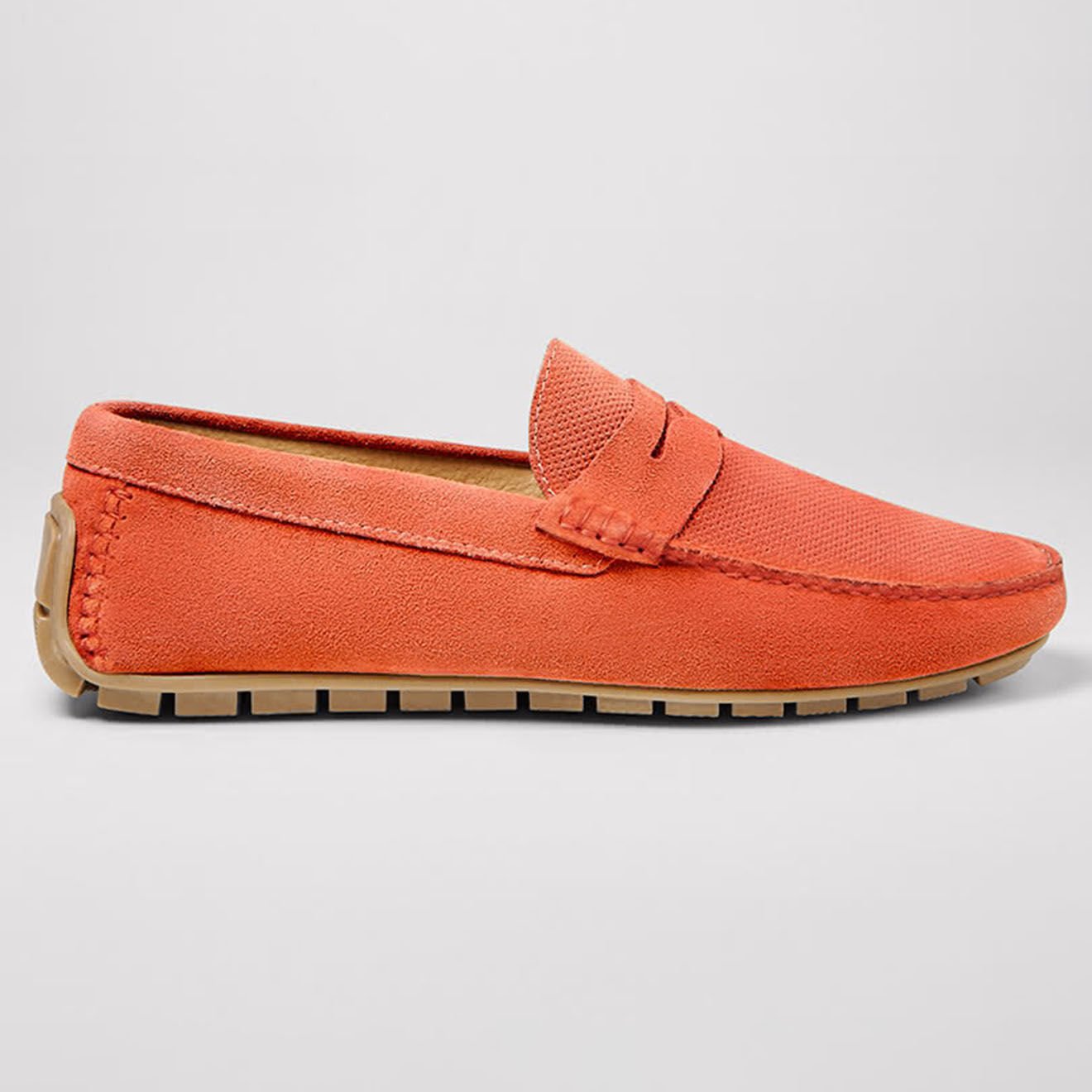 Devred Mocassins en Cuir Sdino brique
