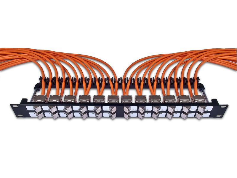 Wirewin Patchpanel 24 Port, Keystone, 1HE 19