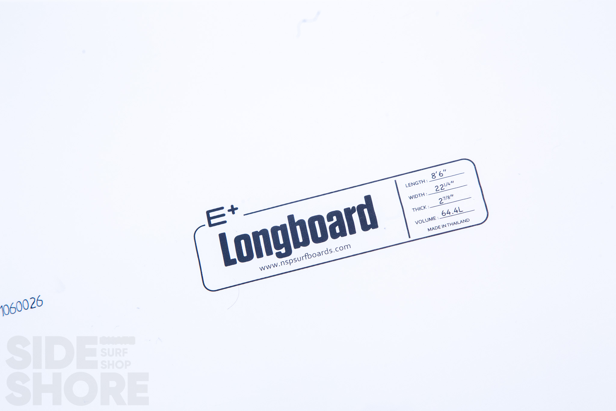 Nsp Longboard - 8'6 x 22 1/4