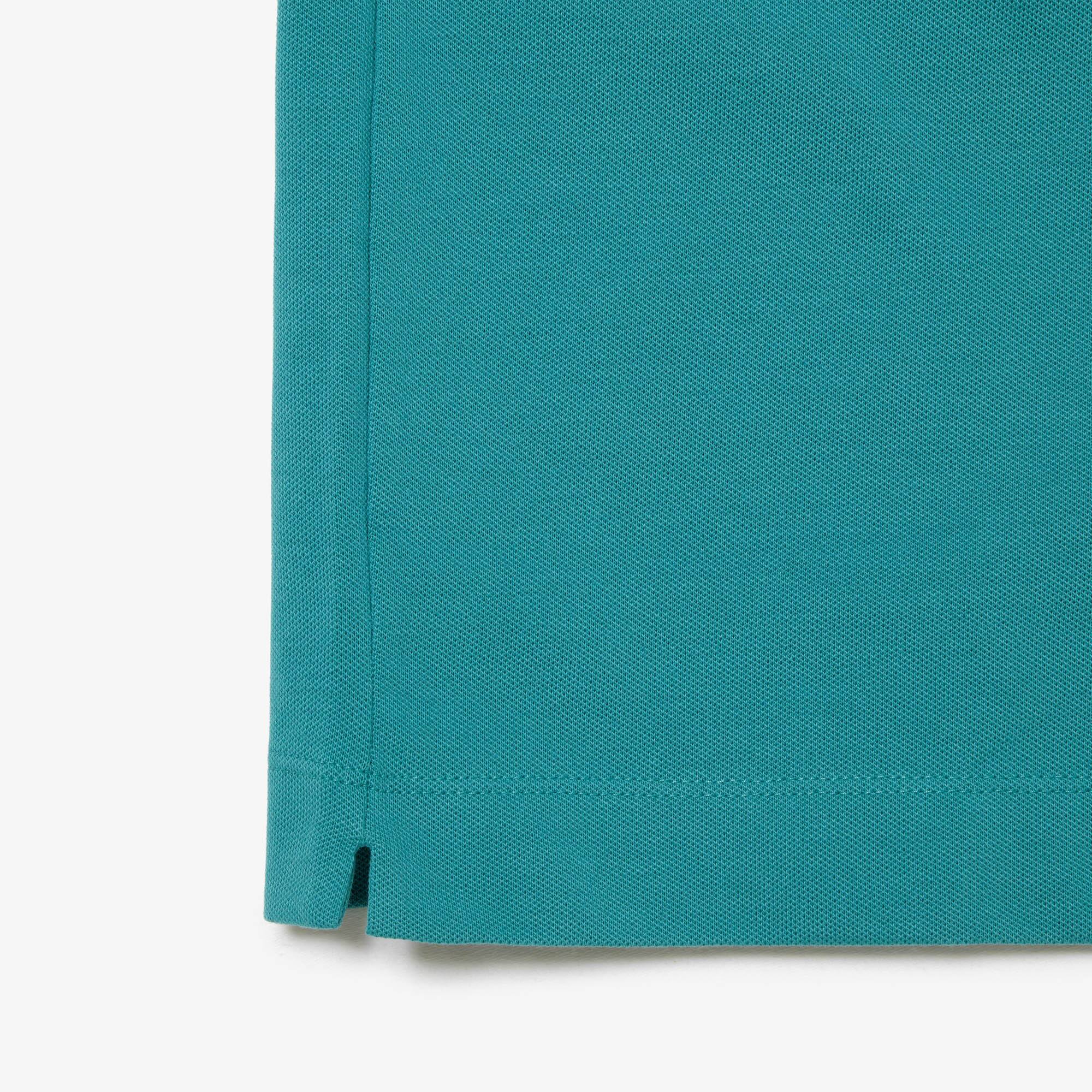 Smart Paris Stretch Cotton Piqué Poloshirt Kurze Ärmel - Blau - Lacoste - Herren