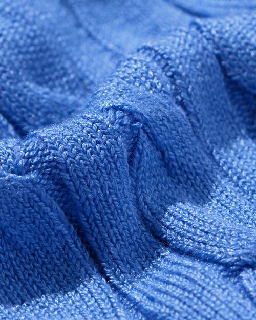 pull maillé Louisa pour femmes  bleu