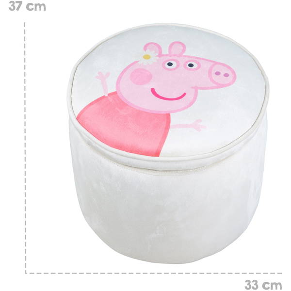robaroba   Kinderhocker Peppa Pig rund