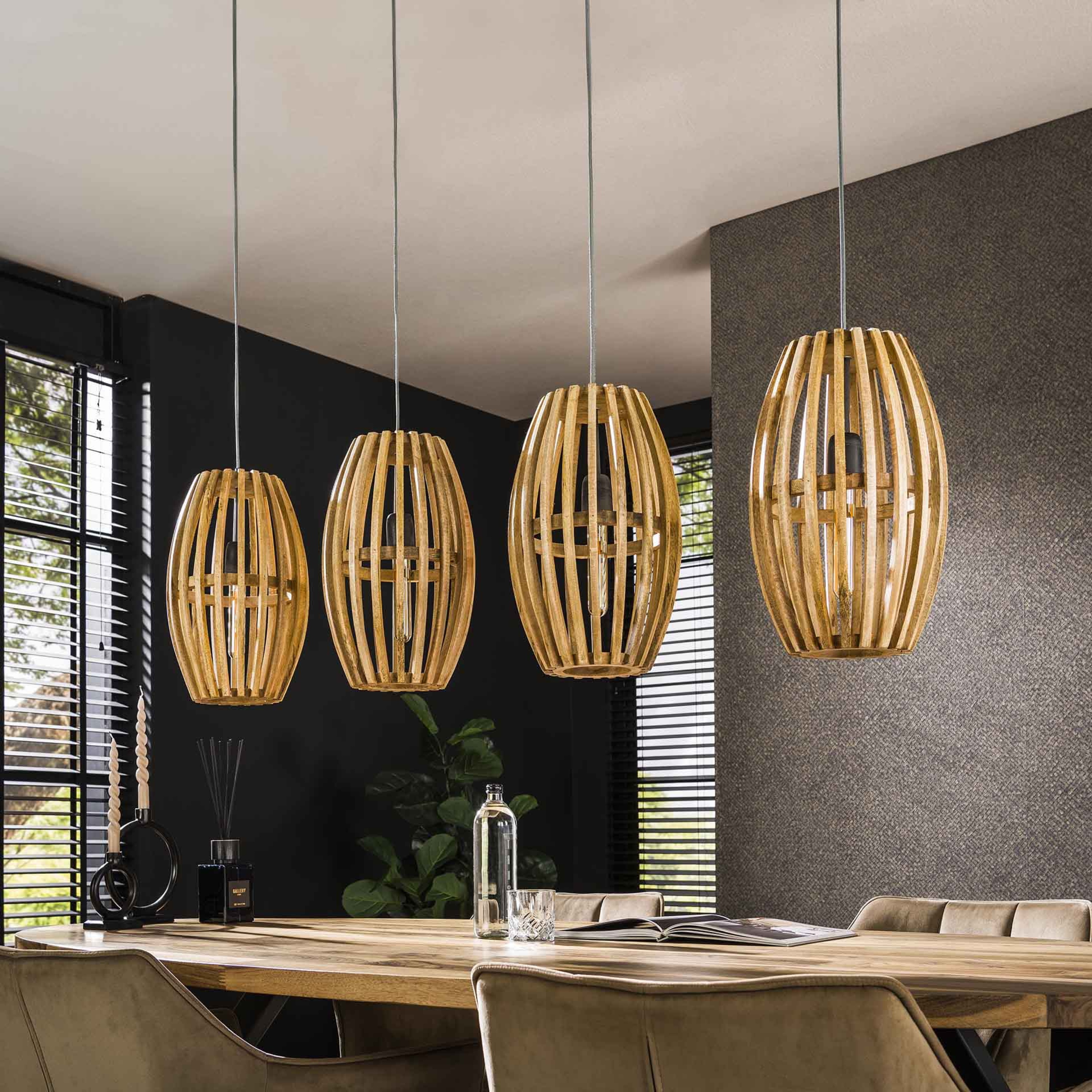 Pendelleuchte ORBIT WOOD