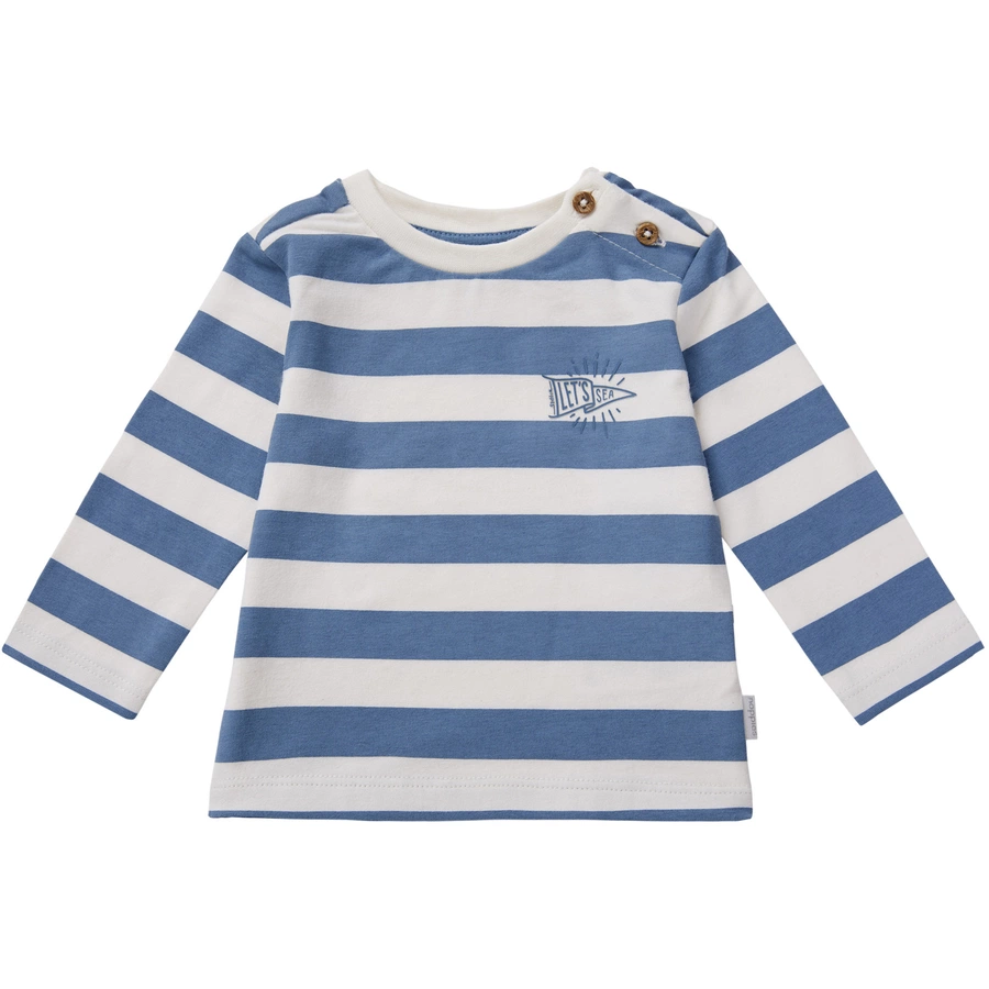 Noppies Langarmshirt Mosheim Aegean Blue