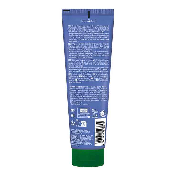 Weleda Hydra Shine Pflegespülung Alpen-Lein, 150 ml