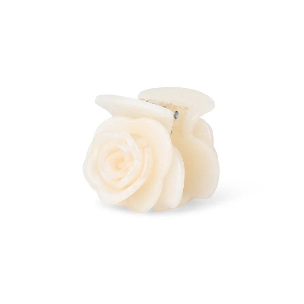 Sui Ava  Rosie Mini hårklemme - White