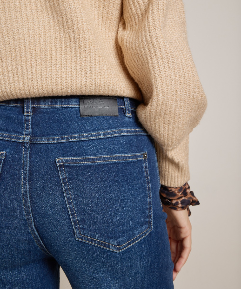 wide fit stretch jeans - lara