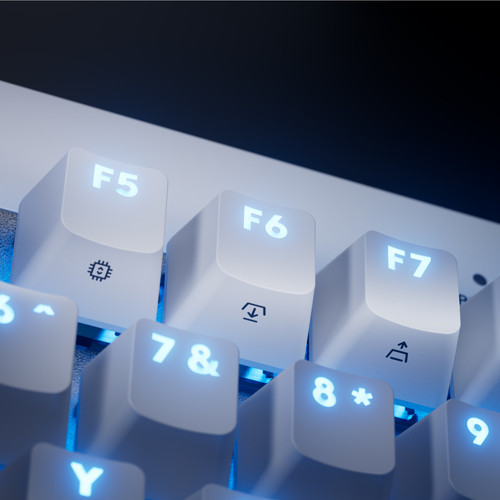 Logitech G Pro X TKL Rapid Gaming Toetsenbord Wit Azerty