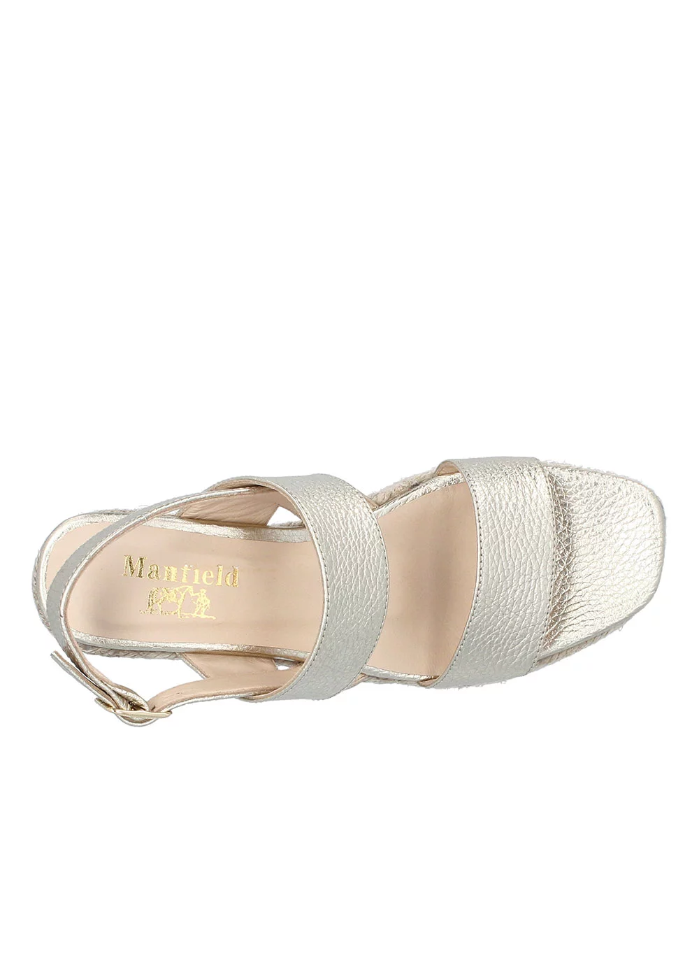 COMPENSE WALTON CUIR PLATINE