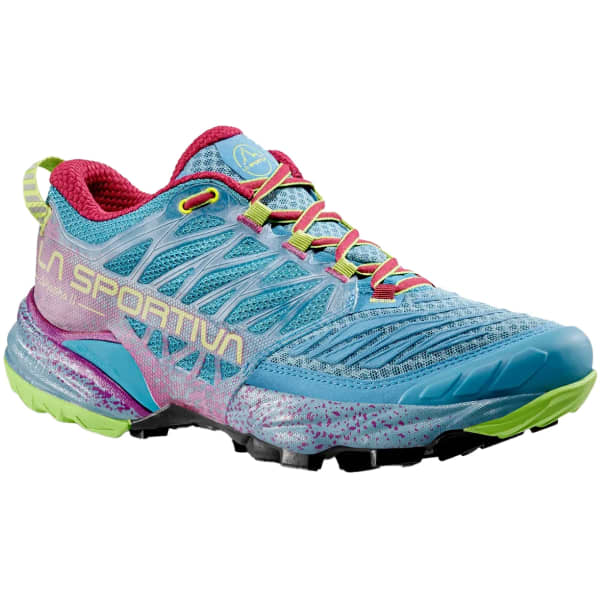 Chaussure trail LA SPORTIVA AKASHA II WOMAN TOPAZ/RED PLUM