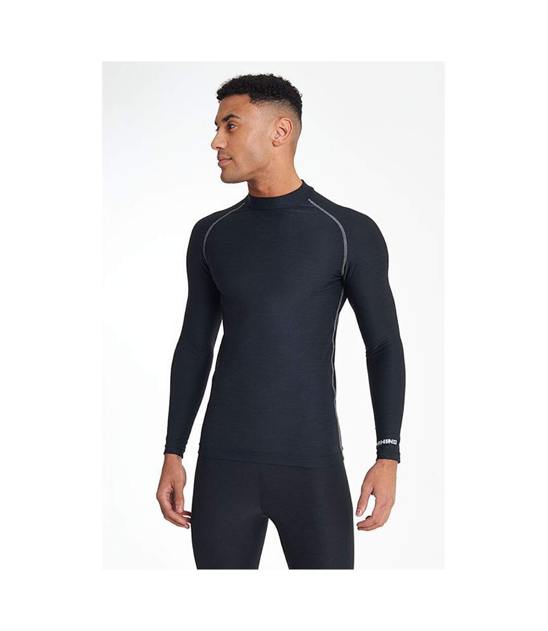 Rhino - T-shirt base layer à manches longues - Homme (Bleu marine) - UTRW1276