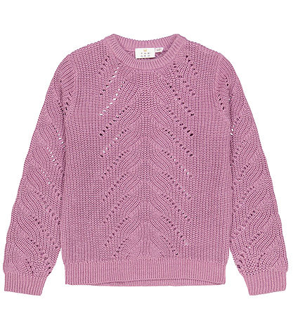 The New Bluse - Strick - TnJiva - Lavender Herb m. Glitzer