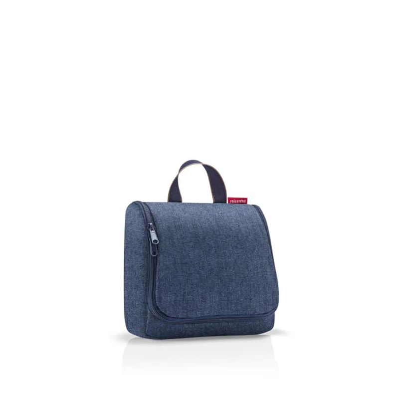 Trousse de toilette Toiletbag 23 cm Herringbone Dark Blue
