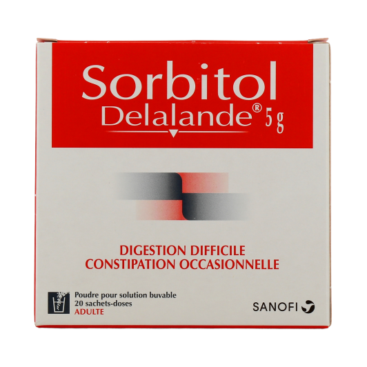 Sorbitol Delalande 5 g - Constipation - Pharmacie des Drakkars