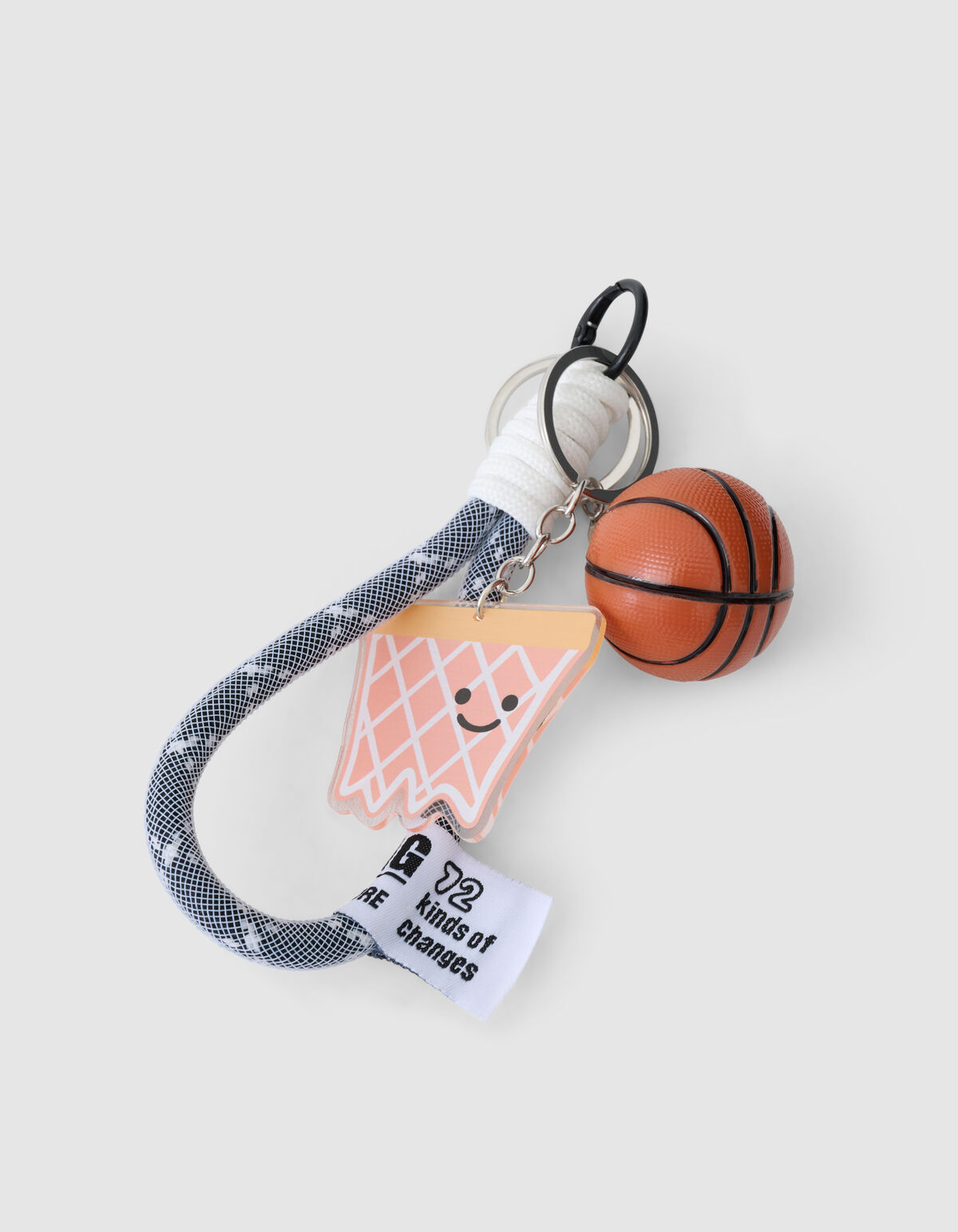 Basketball Sleutelhanger Bruin