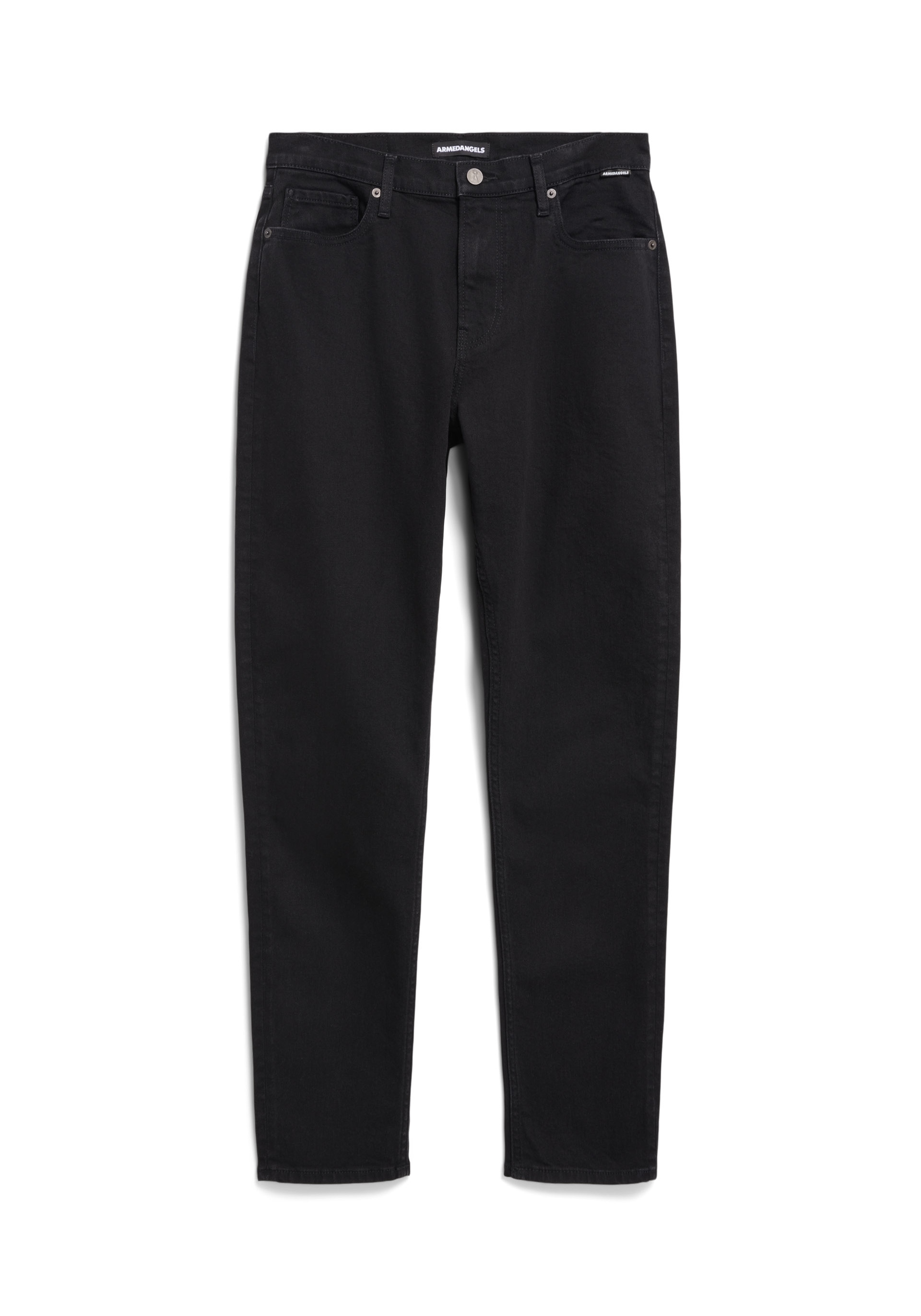 Armedangels Herren-Jeans Aarjo Tarpa Rinse Black
