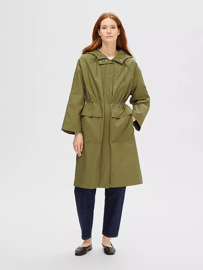 SELECTED FEMME Parka SLFPHILINE olive