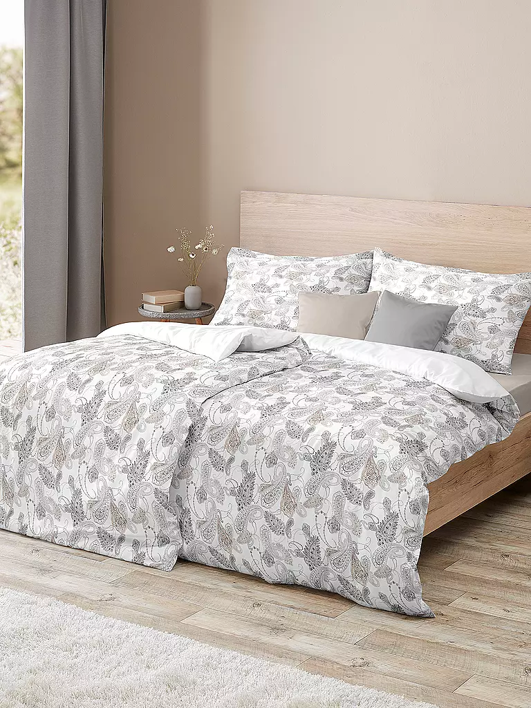 FLEURESSE Tencel Bettwäsche Luxury 70x90cm / 140x200cm Camel beige