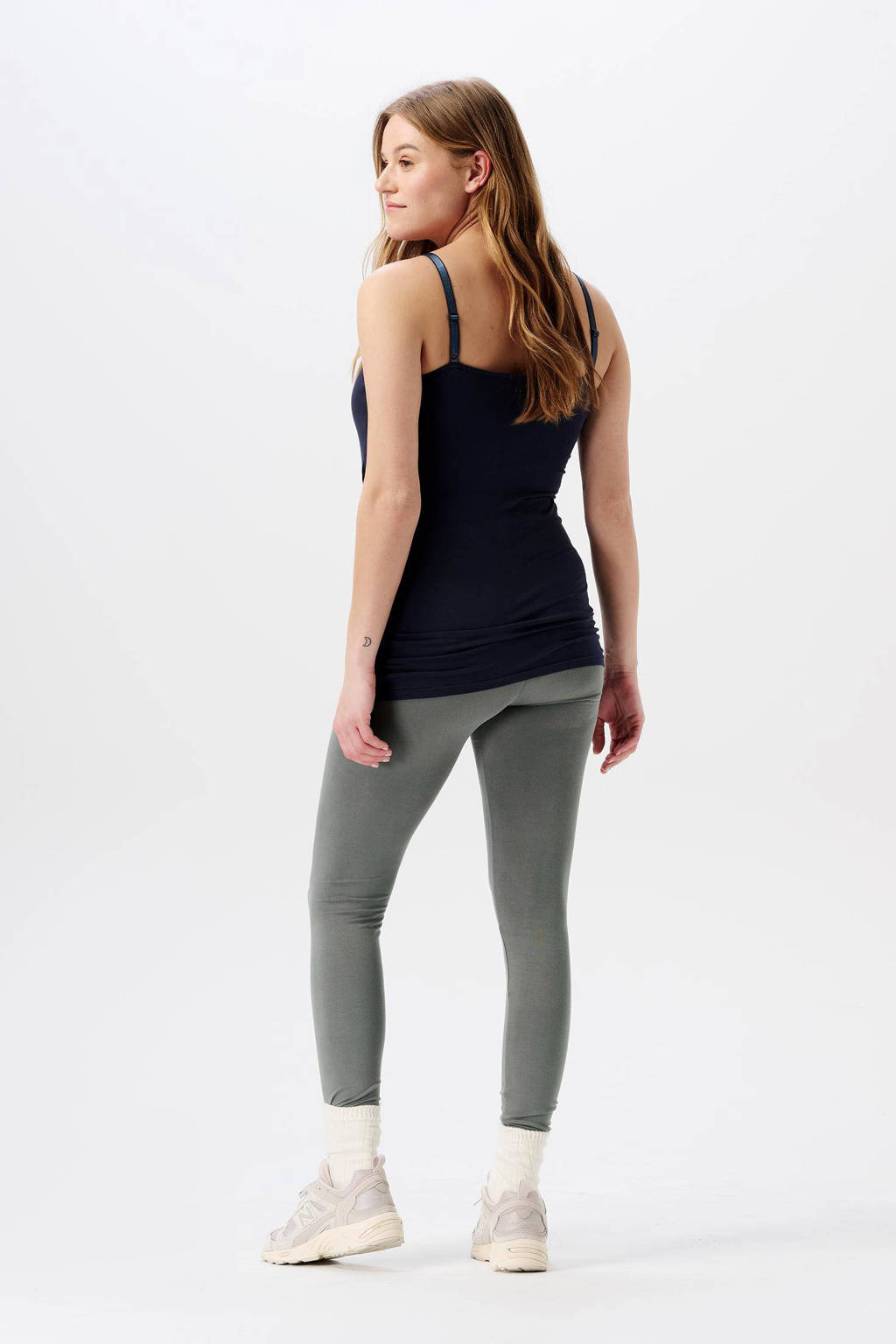 Noppies high waist skinny zwangerschapslegging Paris zachtgroen