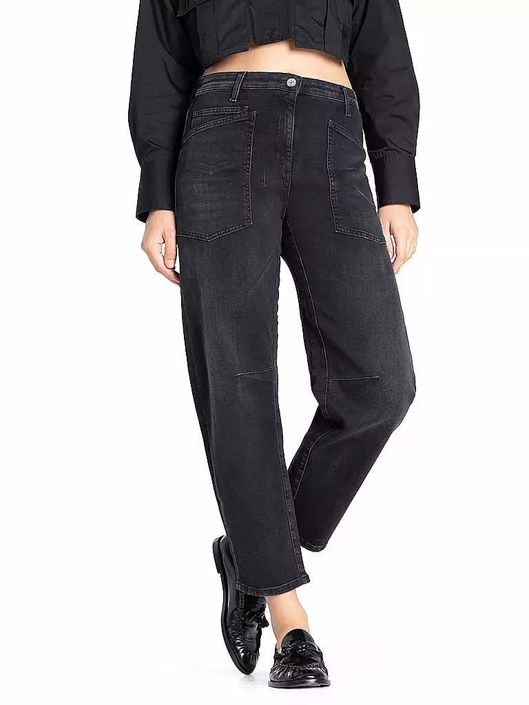 CAMBIO Jeans Balloon Fit OCEAN schwarz