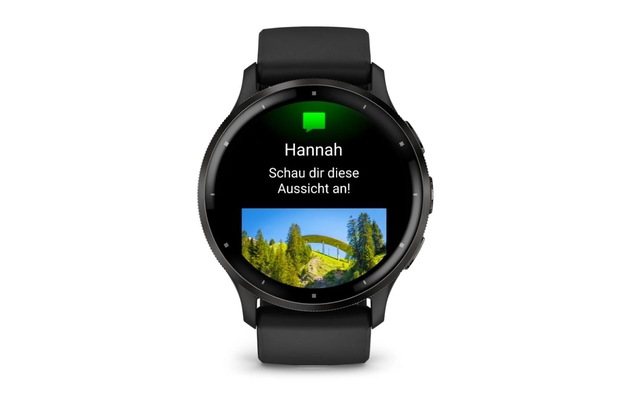 Garmin Sportuhr »Venu 3 Schwarz / Schiefergrau«