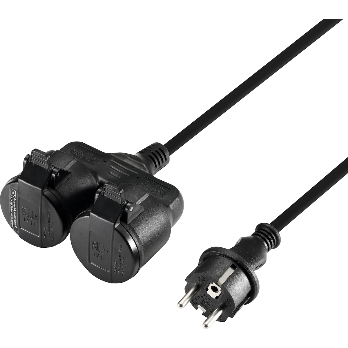 Smartline Splice kabel med 2-veis splittet kontakt for utendørsbruk 5M