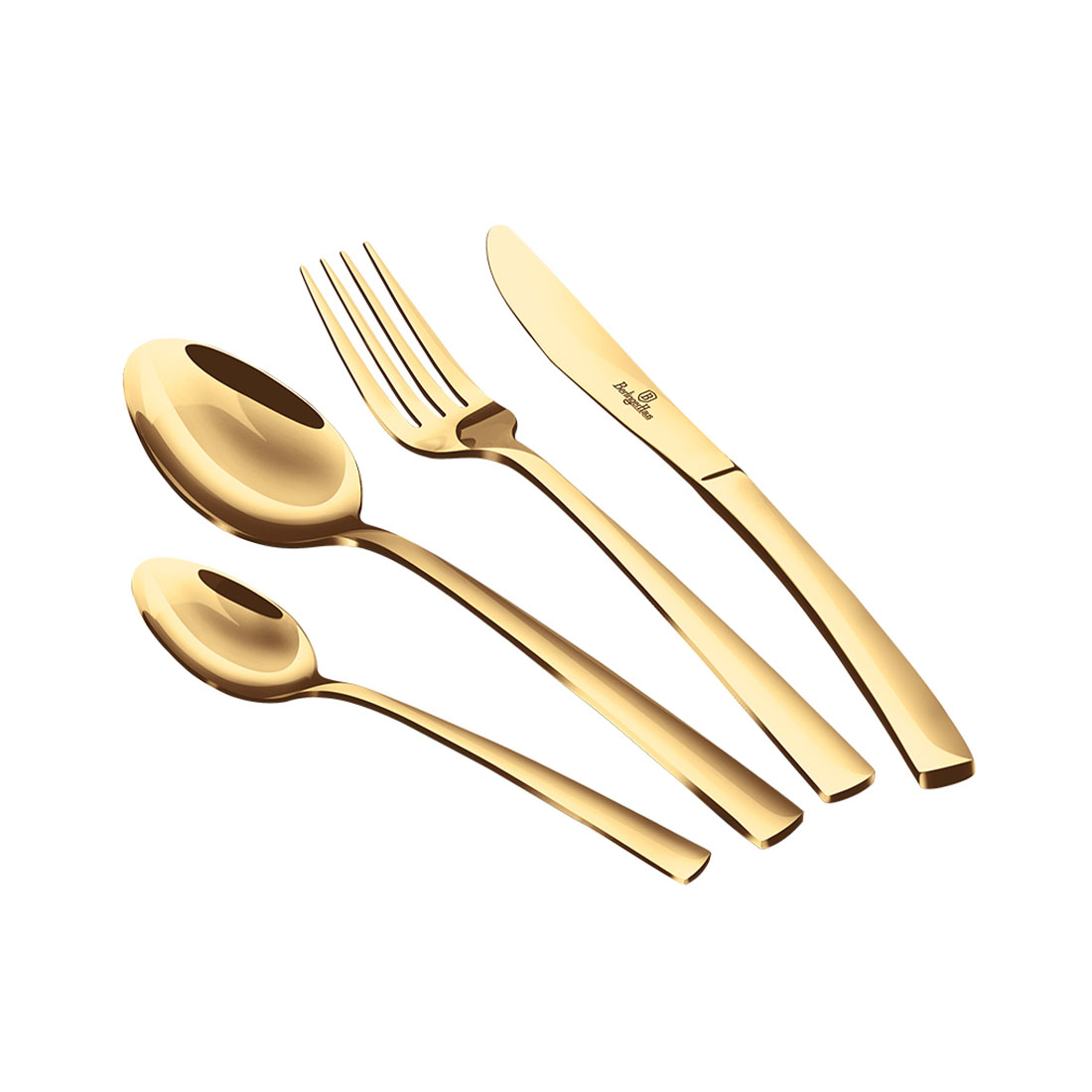 Berlinger Haus 24-teiliges Besteck-Set Champagne