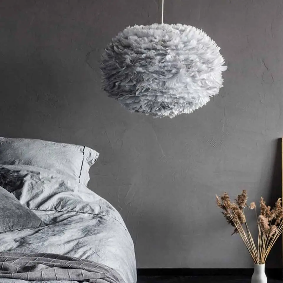 Umage Eos X-large lampenkap light grey - Ø 75 cm