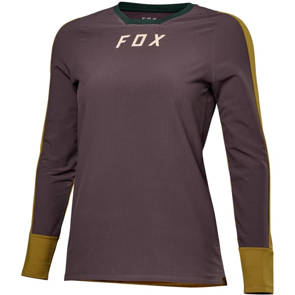 Maillot VTT FOX W DEFEND THERMAL JERSEY MEDIUM BROWN