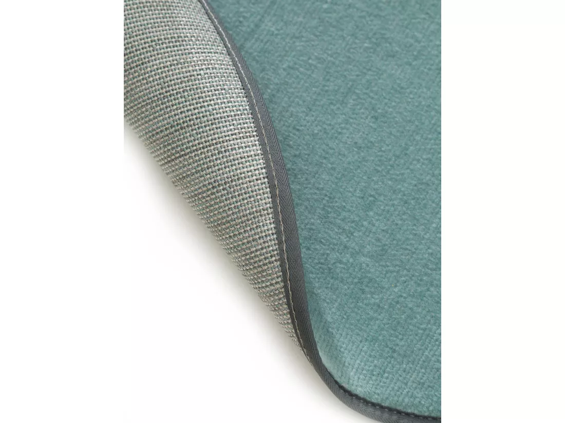 Tapis enfant Juno Multicouleur/Bleu ø 120 cm rond