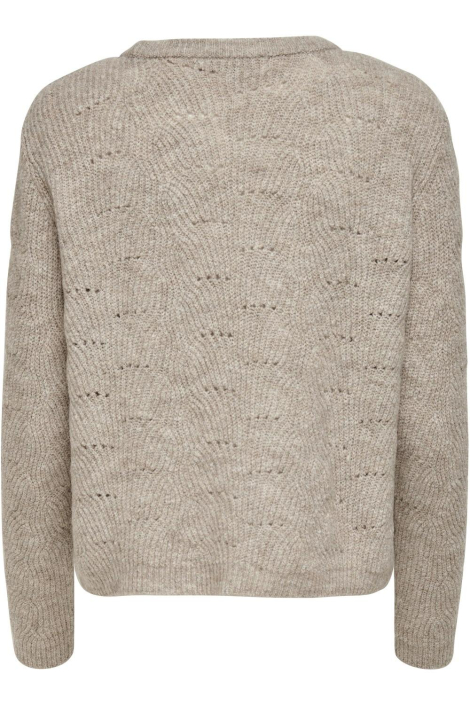 Only beige dames trui