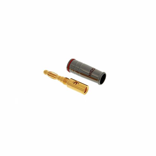 Hicon Banana HI-BM04 Bananenstecker rot
