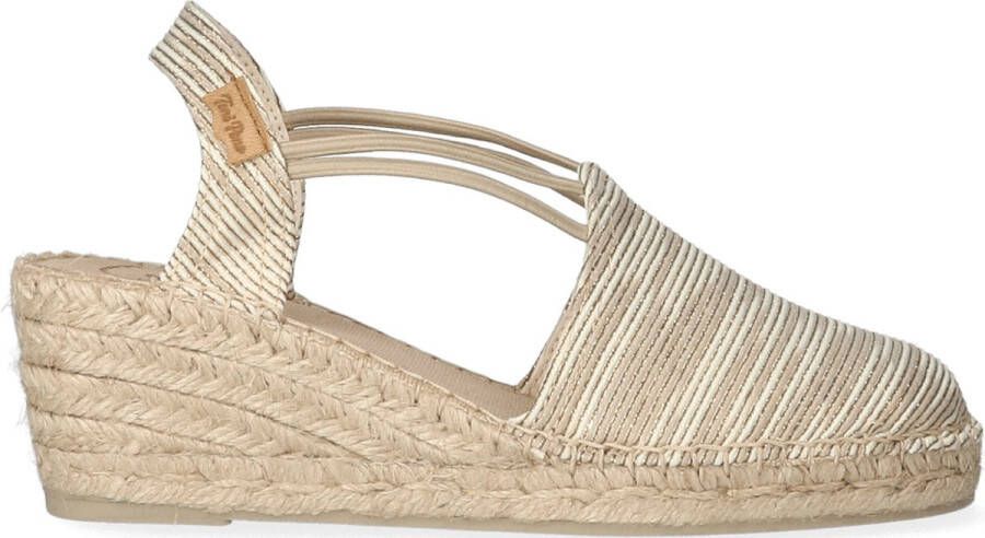 Toni Pons Tania-ZR Textiel Dames Espadrilles Beige