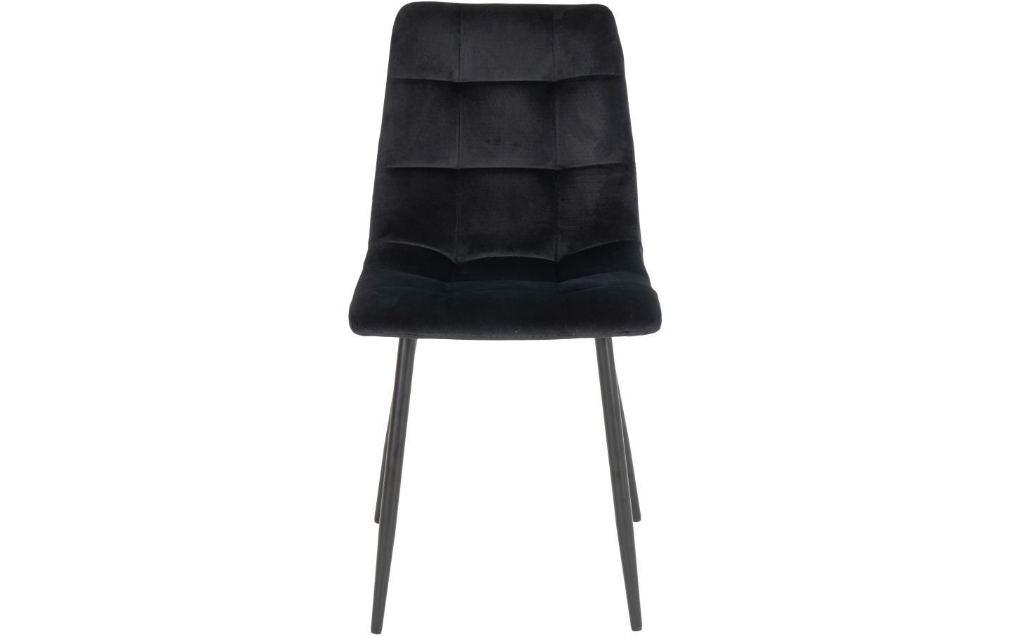 Stuhl Middelfart 2 Stück, 86 x 55 cm, Schwarz<br>Stabile Esszimmerstühle