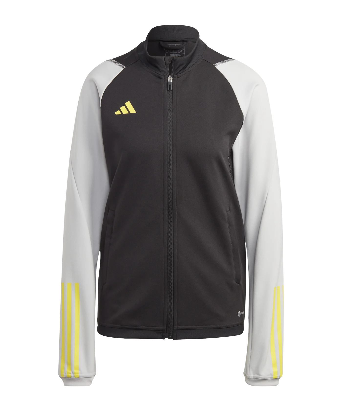 adidas Tiro 23 Competition Trainingsjacke Damen Schwarz Grau