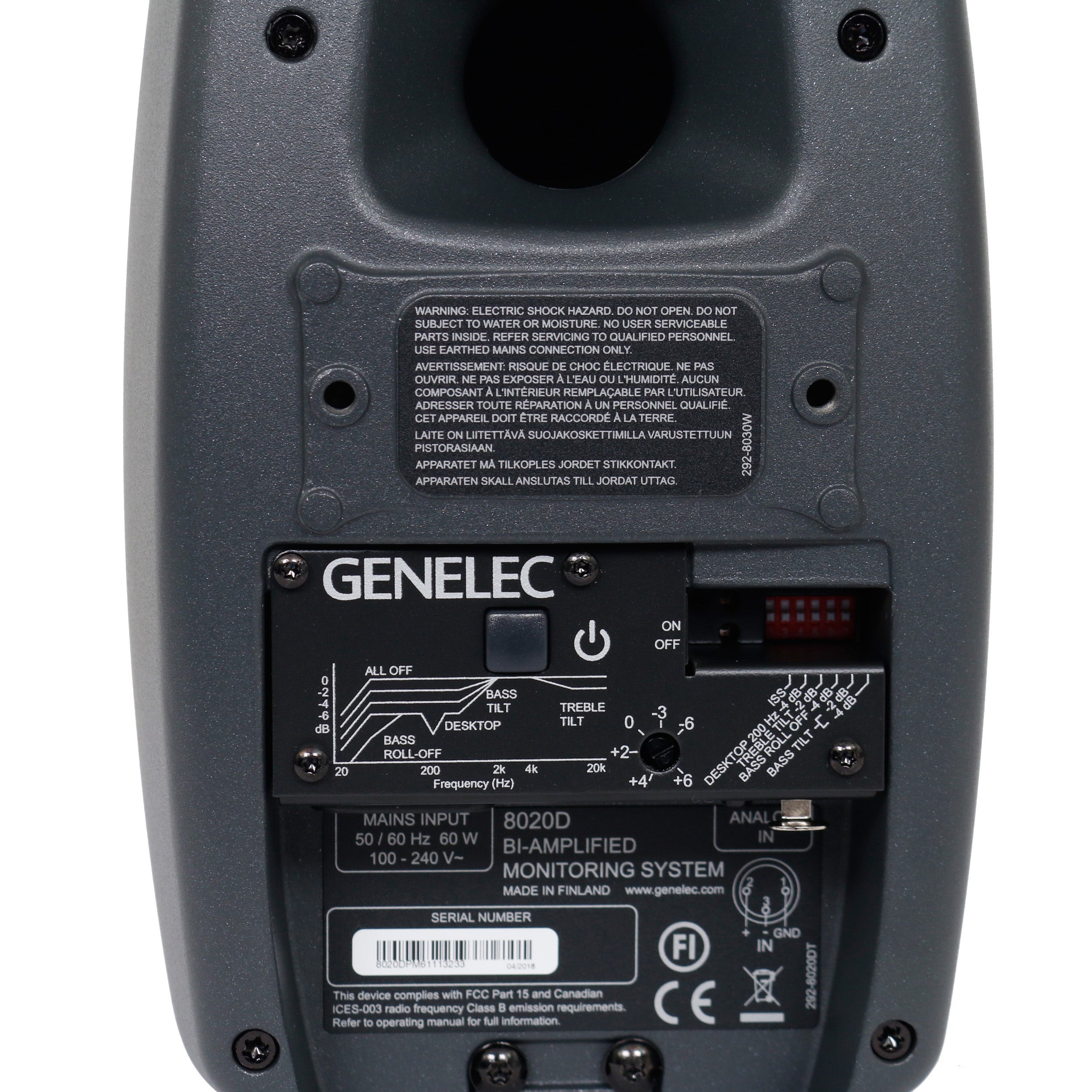 Genelec 8020DPM studiomonitor grijs (per stuk)