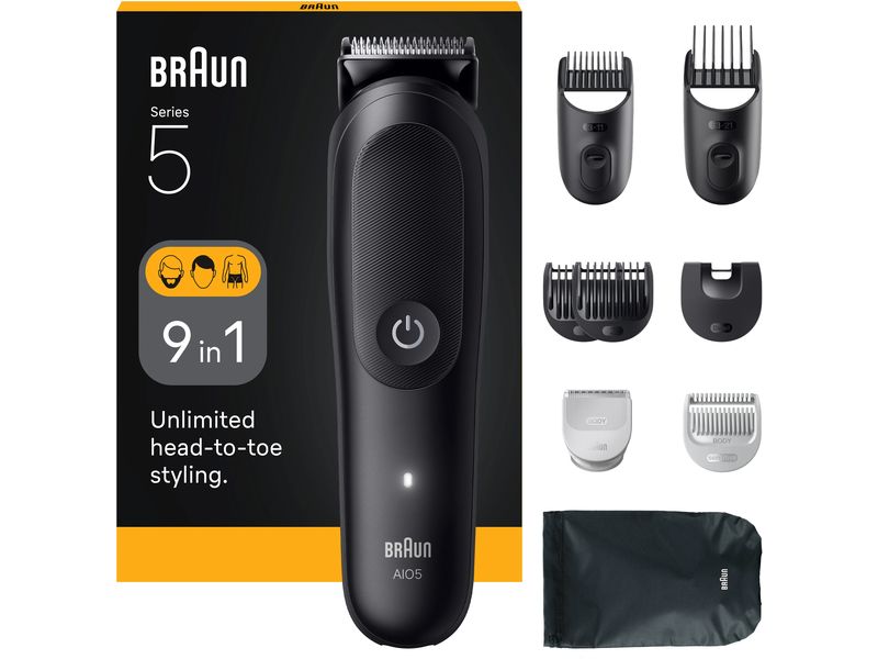 Braun Multirasierer Series 5 All-In-One Styler AIO5540 Multigroomer