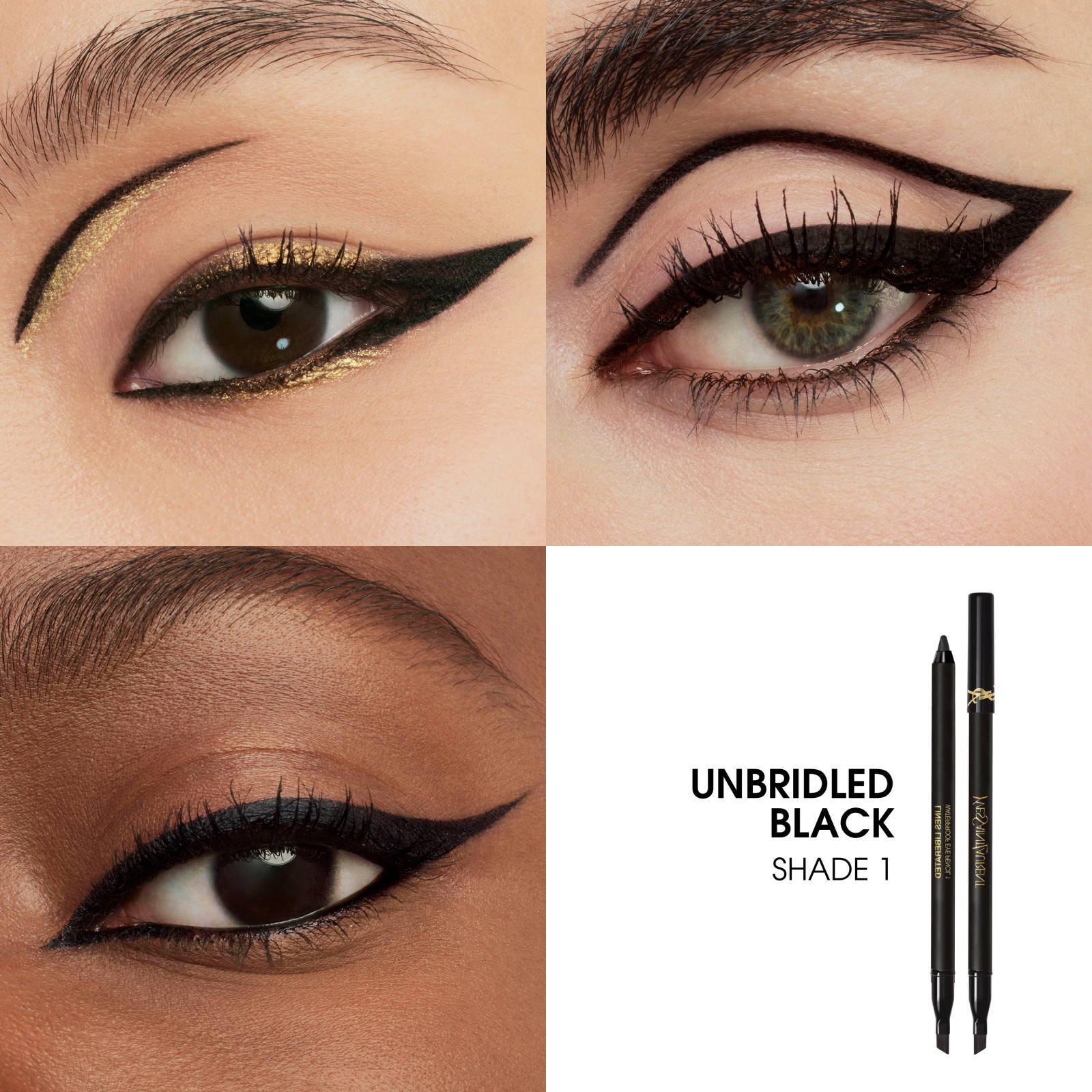 Yves Saint Laurent Lines Liberated - 01 Unbridled Black