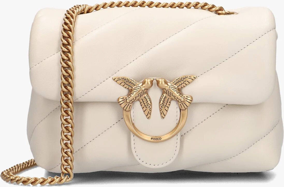 PINKO witte pinko schoudertas love puff mini
