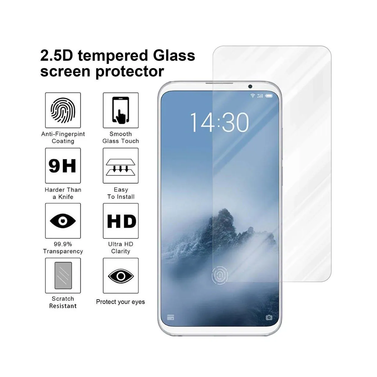 MEIZU 16TH Skjermbeskytter Skärmskydd