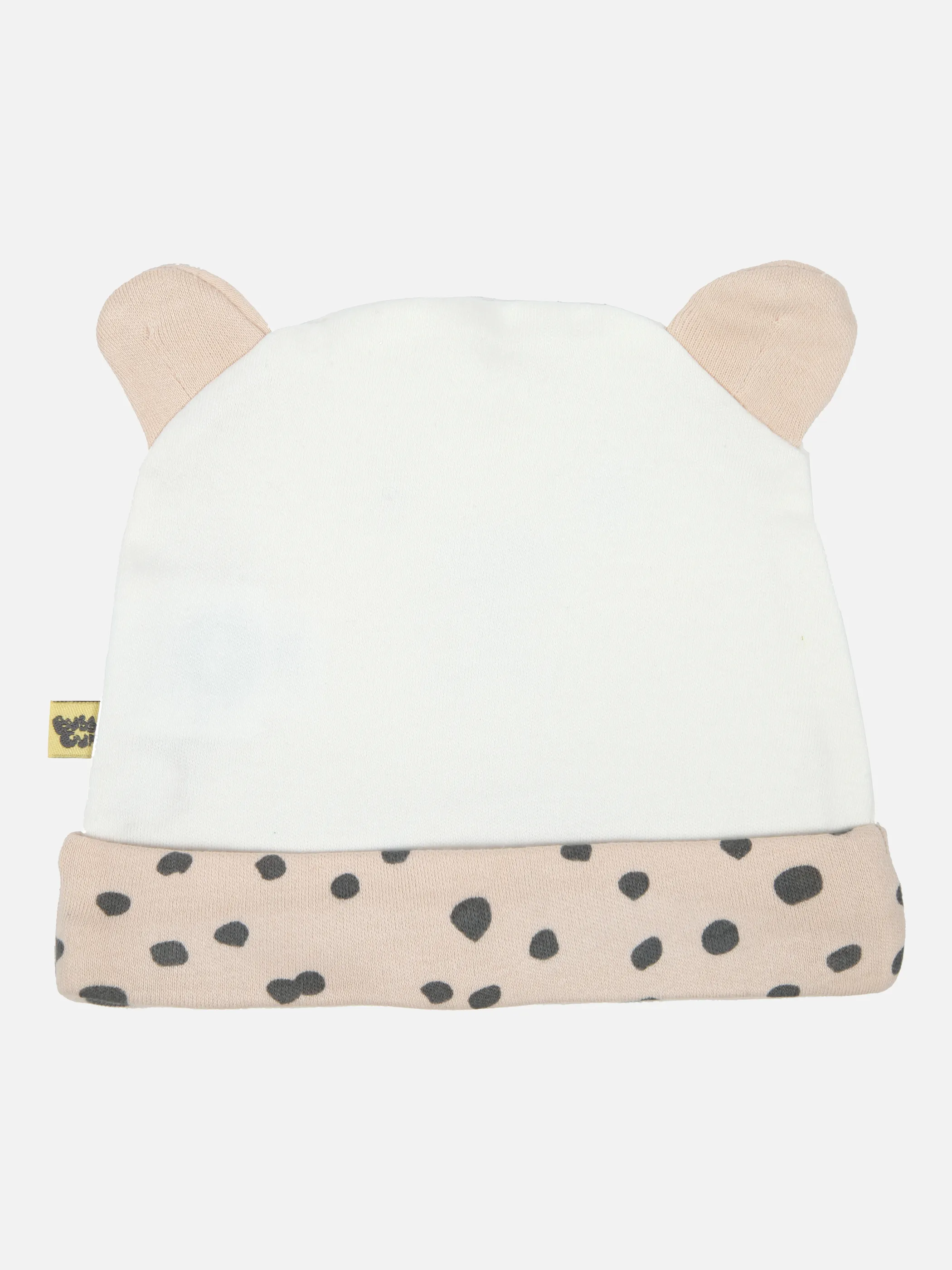 Baby Mütze mit Bärgesicht