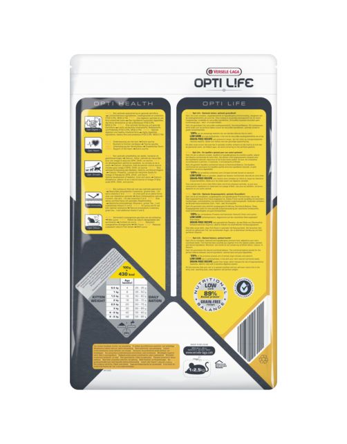 Opti Life Cat Kitten Kip - Kattenvoer