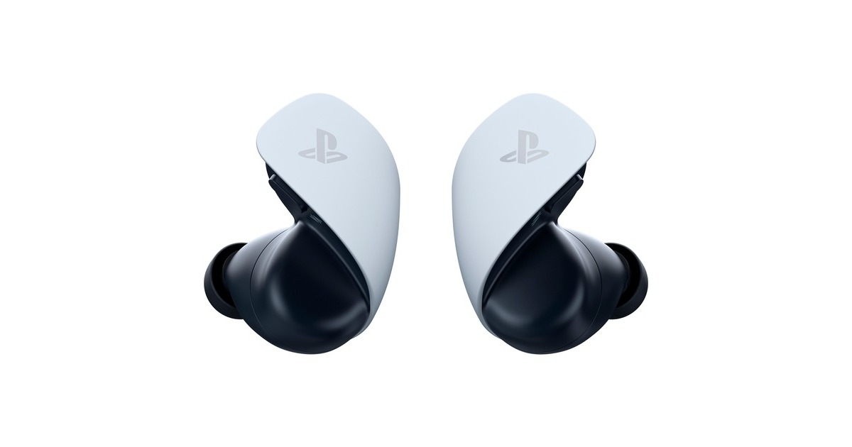 SonyPULSE Explore draadloze oortjes in-ear   (Wit/zwart, PlayStation 5 | PlayStation Link | Bluetooth)