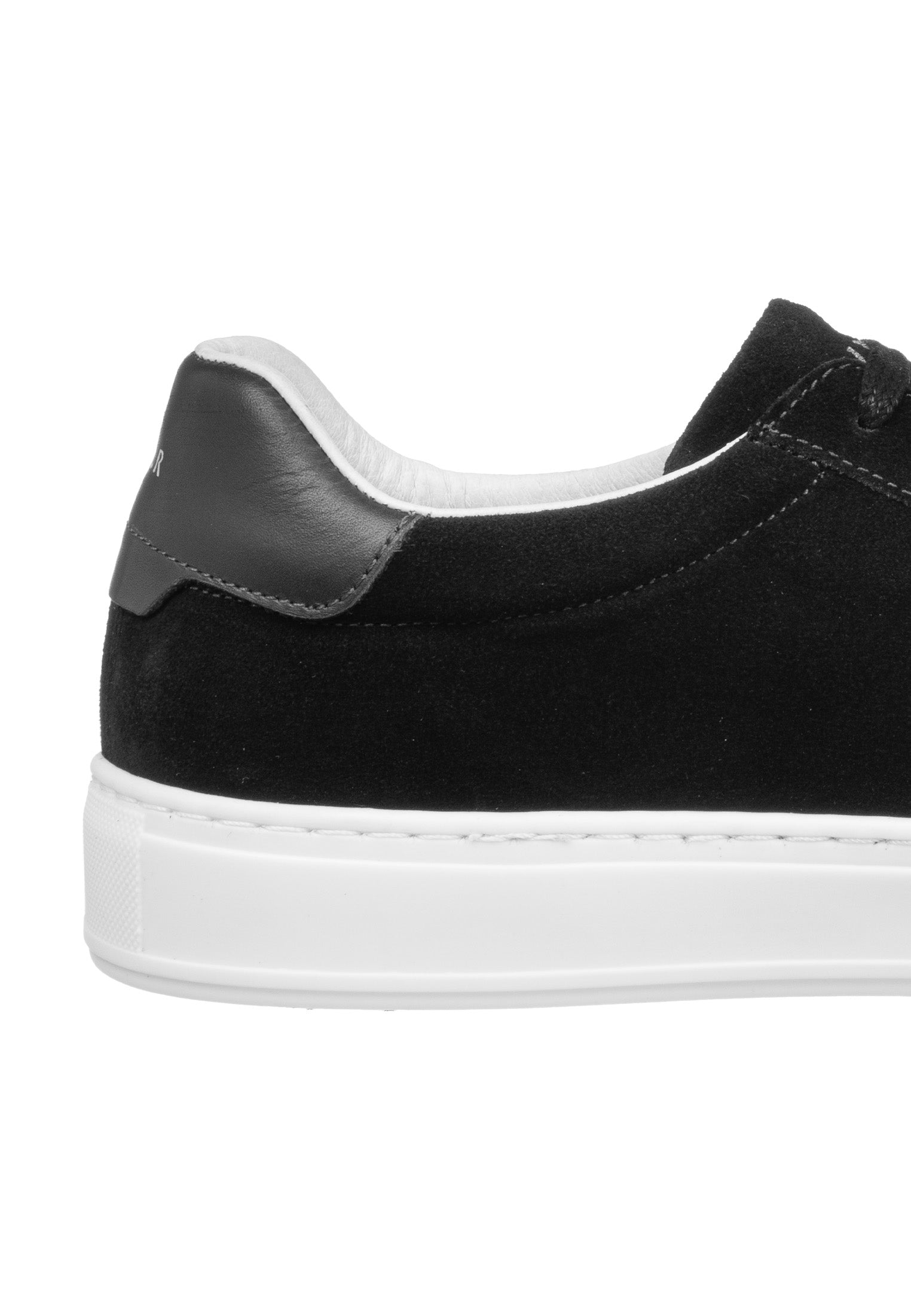Zwart suède Barossa sneaker