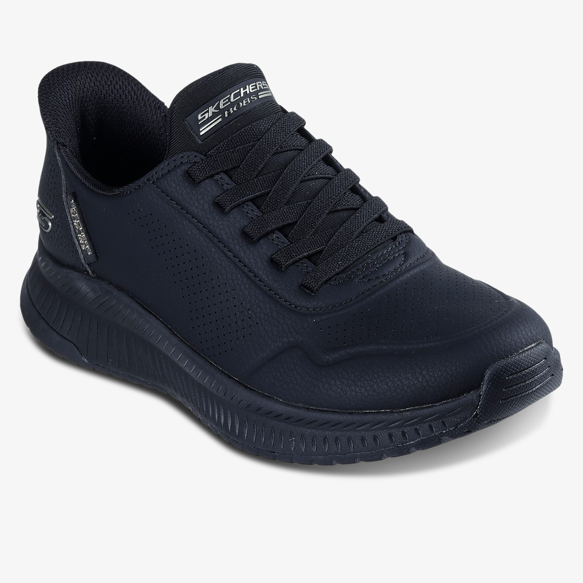SKECHERS BOBS Squad 4 Damen Slip On schwarz