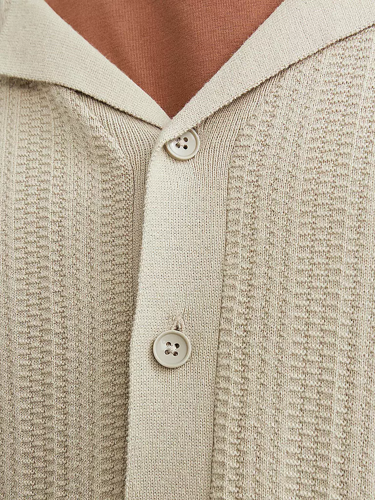 JACK & JONES Poloshirt JORVALENCIA beige