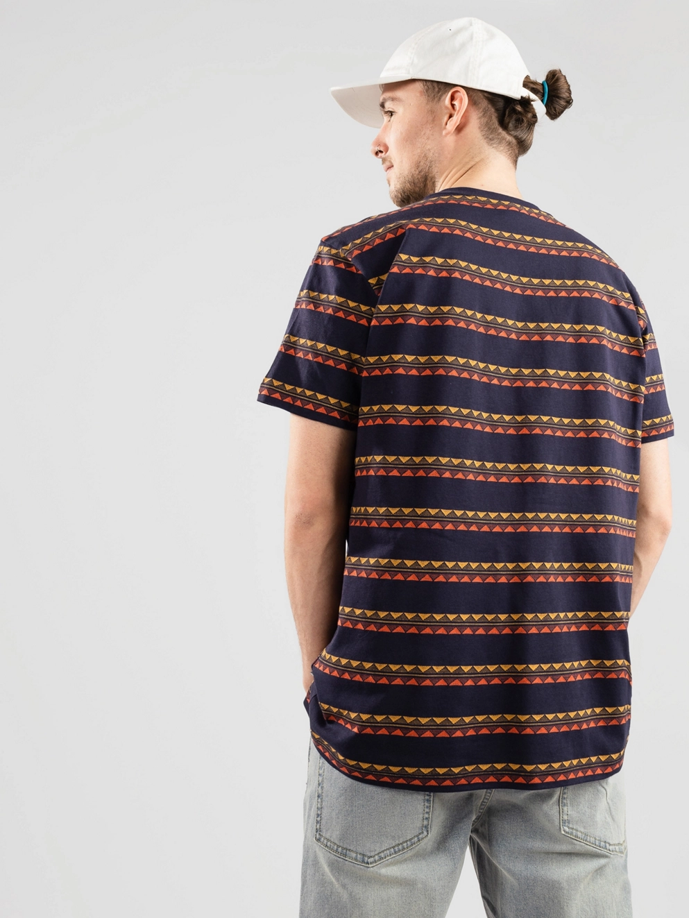 Iriedaily Monte Noe Jaque 0 T-Shirt navy orange