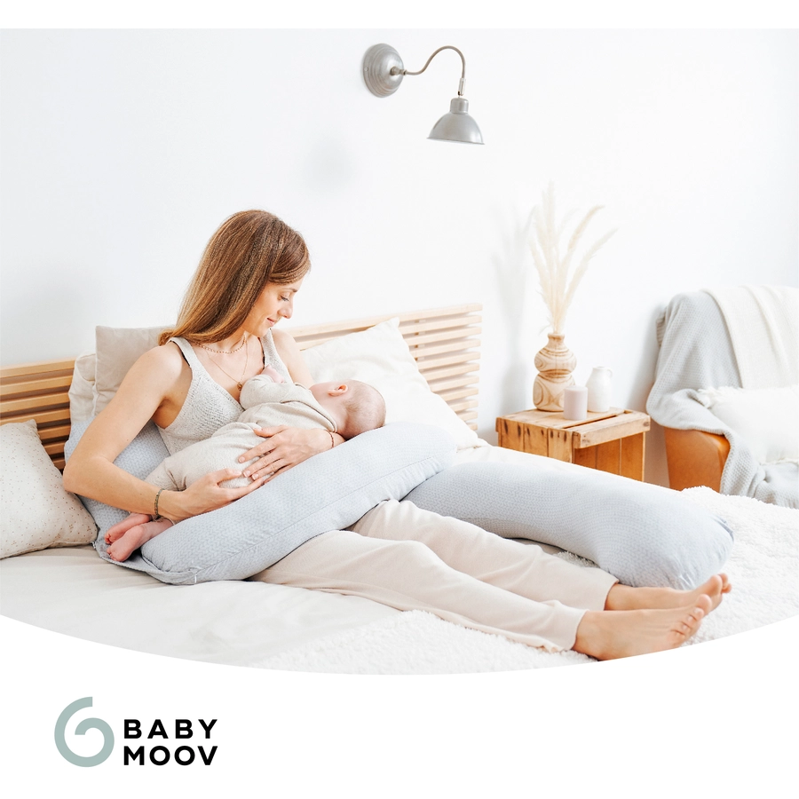 babymoov Schwangerschaftskissen XXL B.Love Mineral Grey